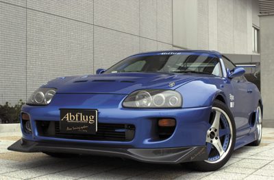 Abflug Supra 80 Front Under Diffuser Ver. Mure (GFRP) for 1993-2002 Toyota Supra [JZA80]