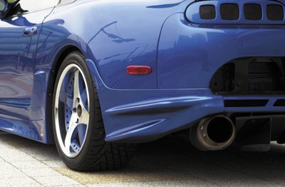 Abflug Supra 80 Rear Mudguard Ver. GTM (For Abflug RBS) for 1993-2002 Toyota Supra [JZA80]