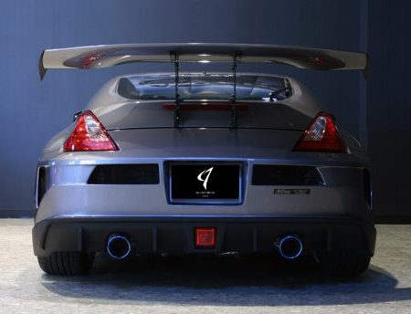 Abflug Vanguard Rear GT Wing (CFRP Flap) for 2009-19 Nissan 370Z [Z34]