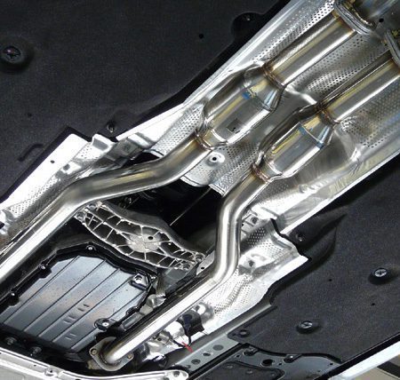 Artisan Spirits Front Pipe for Competition (with catalyst) for Lexus LS-F Sport