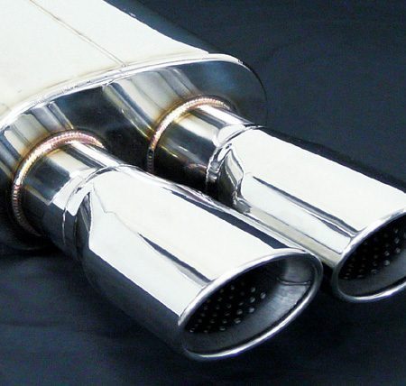 Artisan Spirits Rear Piece Muffler (Dual Pipe, Dual Exit with Silencer) for Lexus IS350/250 [GSE20]