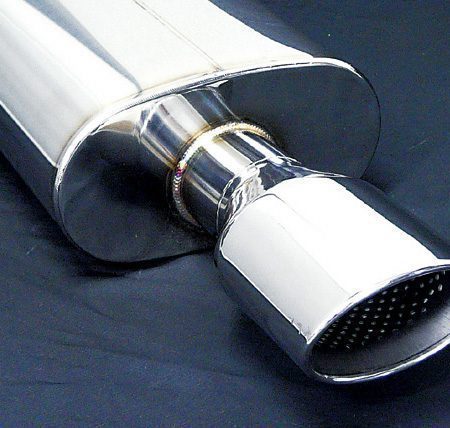 Artisan Spirits Rear Piece Muffler (Dual pipe, Single Exit with Silencer) for Lexus IS350/250 [GSE20]
