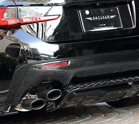 Artisan Spirits Exhaust – Z’s Sports Dual, Stainless with Carbon Tips for 2017-19 Lexus RC-F [XC10]