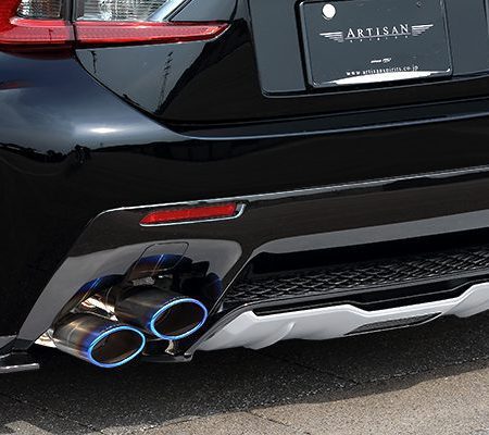 Artisan Spirits Exhaust – Z’s Sports Dual, Titanium with Titanium Tips for 2017-19 Lexus RC-F [XC10]