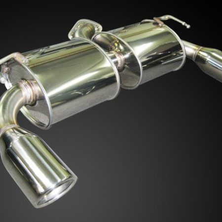 Coltspeed Axle-Back Super Stainless Muffler for 2007-16 Mitsubishi Evo X [CZ4A]