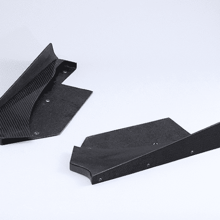 Do Luck Optional Front Diffuser Racing End Plate Extension Set for 2009-16 Nissan GT-R [R35]