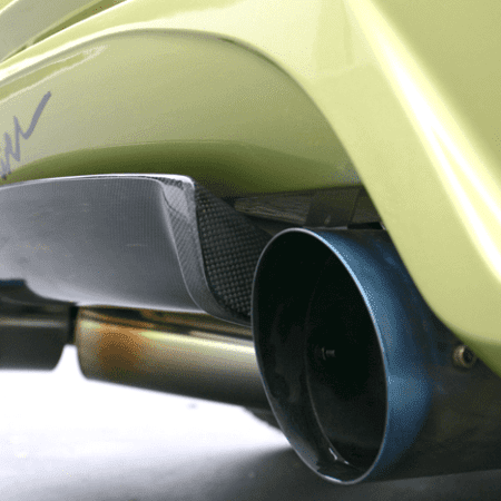 Do Luck Rear Bumper with Carbon Flap for 2003-09 Nissan 350Z [Z33]