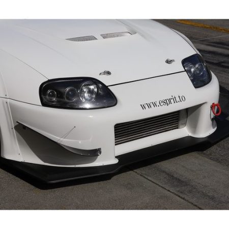 Esprit Front Racing Bumper and Dry Carbon Diffuser Set for 1993-2002 Toyota Supra [JZA80]