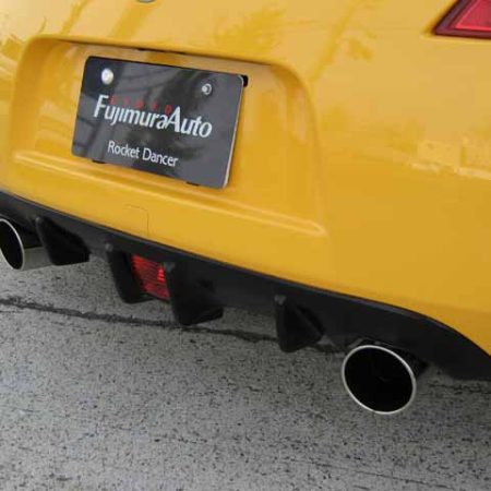 Fujimura Rear Under Diffuser Fins (FRP) for 2009-19 Nissan 370Z [Z34]