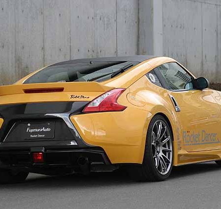 Fujimura Rocket Dancer Carbon Mix Rear Bumper Spoiler for 2009-19 Nissan 370Z [Z34]