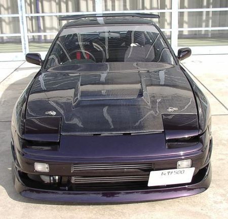 Garage Mak Type 1 Carbon Aero Hood for 1989-96 Nissan 240SX/Silvia/180SX [RPS13]