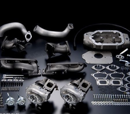 HKS GT Full Turbo Kit Upgrade Turbo Set-Up Kit for 2003-09 Nissan 350Z [Z33] 11001-AN005