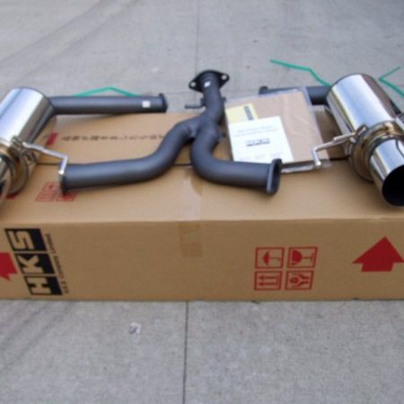 HKS Hi-Power Exhaust Rear Section with Y-Pipe for 2007-14 Lexus IS350 [GSE20] 32003-BT002