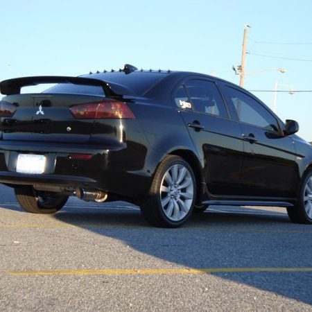 HKS Hi-Power Exhaust w/ Ti tip for 2007-16 Mitsubishi Evo X [CZ4A] 32003-BM002