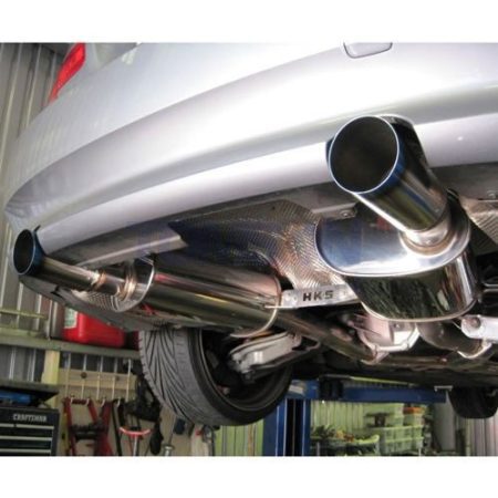 HKS Legamax Full Dual Polished SUS304 Exhaust for 2007-13 BMW 335i [E92] 31013-BG002
