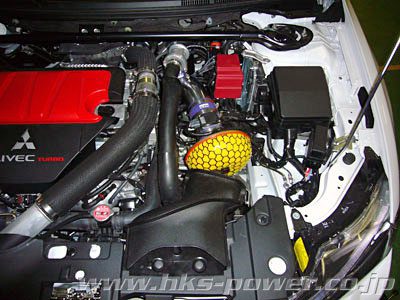 HKS Racing Suction Intake for 2007-10 Mitsubishi Evo X [CZ4A] 70020-AM010