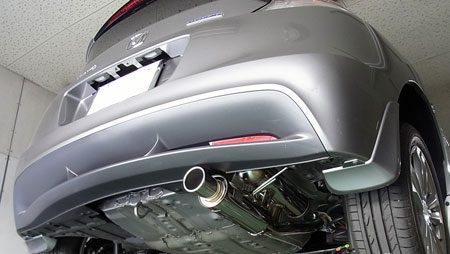 HKS SILENT HI-POWER Exhaust for HONDA CR-Z [ZF1] 32016-AH030