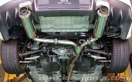 HKS Silent Hi-Power TYPE-H Exhaust for 2007-16 Mitsubishi Evo X [CZ4A] 31019-AM010