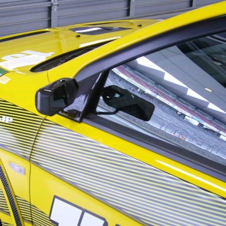 JUN Carbon Fiber Aero Mirror for 2007-16 Mitsubishi Evo X [CZ4A]