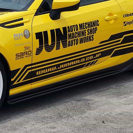 Jun Carbon Side Skirt Diffusers for 2012-19 Toyota 86/FR-S/Subaru BRZ [ZN6/ZC6] 8008M-F001