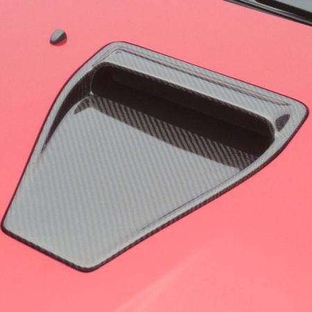 Kansai Carbon Bonnet Scoop for 2007-16 Mitsubishi Evo X [CZ4A] KAM-060