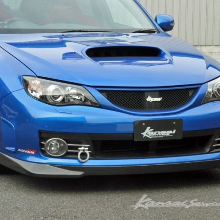 Kansai Service Carbon Front Lip for 2007-10 Subaru WRX [GVB] KAF050
