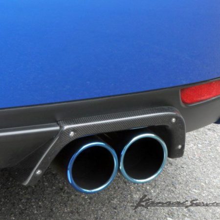 Kansai Service Carbon Rear Bumper Protector for 2007-14 Subaru WRX [GRB] KAF043