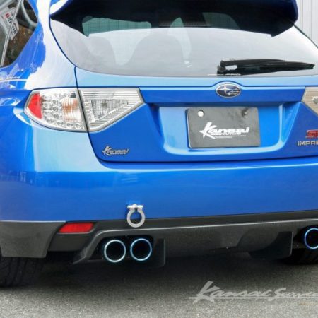 Kansai Service Carbon Rear Diffuser Fins for 2007-14 Subaru WRX [GRB] KAF044