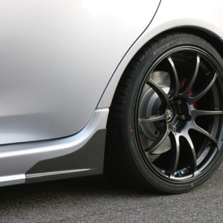 Kansai Service Carbon Side Protector (Non OEM type) for 2007-16 Mitsubishi Evo X [CZ4A] KAM061