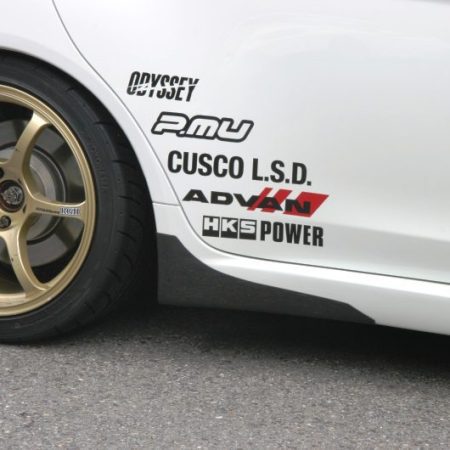 Kansai Service Carbon Side Protector (OEM type) for 2007-16 Mitsubishi Evo X [CZ4A] KAM062