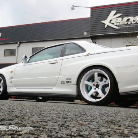 Kansai Service Carbon Side Step for 1999-2002 Nissan Skyline GT-R [R34] KAN065