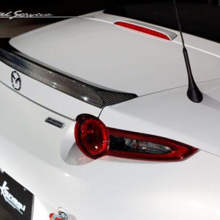 Kansai Service Carbon Trunk Lip Spoiler for 2016-19 Mazda Miata [ND5RC] KAZ322