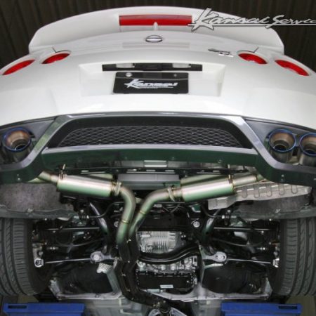 Kansai Service R Titan Dual Exit Exhaust for 2009-19 Nissan GT-R [R35] KEN-005