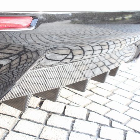 LEMS Dry Carbon Rear Under Diffuser (w/ Clearcoat) for 2017-19 Lexus RC-F [XC10]