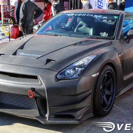 Overtake Carbon Racing Front Face (Complete Set) for 2009-19 Nissan GT-R [R35]
