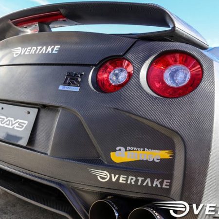 Overtake Dry Carbon OEM-Design Spoiler set for 2009-19 Nissan GT-R [R35]