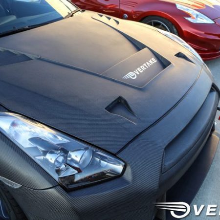 Overtake Dry Carbon Ducted Racing Hood for 2009-19 Nissan GT-R [R35]