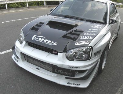 VARIS Carbon Hyper Canard Set for 2002-04 Subaru WRX [GDB-C/D/E] VASU-033