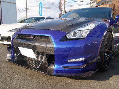Phoenix's Power Front Bumper and Diffuser Set Type-2 for 2009-16 Nissan GT-R (CBA/DBA) [R35]