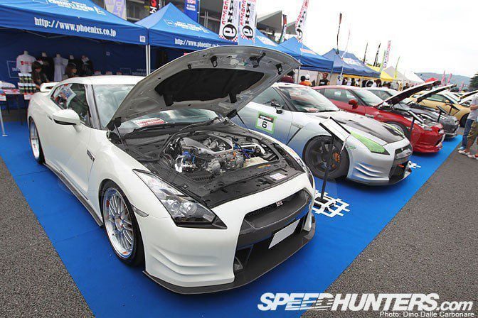 Phoenix's Power Front Bumper and Diffuser Set Type-1 for 2009-11 Nissan GT-R (CBA) [R35]