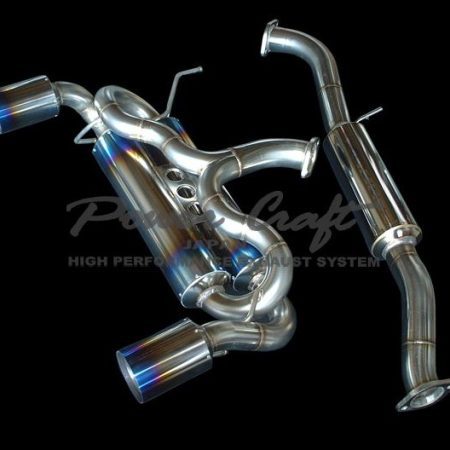 Powercraft Tornado Single Exhaust (SUS + Titanium) for 2003-09 Nissan 350Z [Z33]