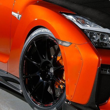 Top Secret M17 Front Wide Fender Type 3 for 2017-19 Nissan GT-R [R35]