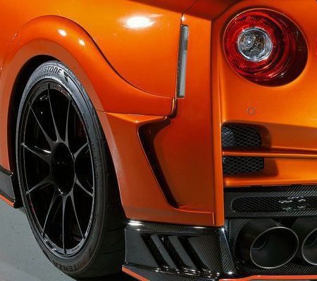 Top Secret M17 Rear Over Fender for 2017+ EBA Nissan GT-R [R35]