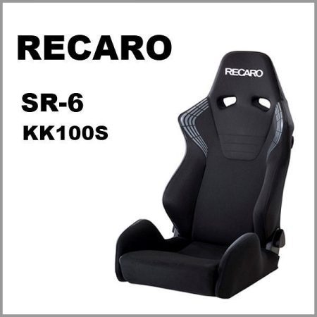Recaro Japan SR-6 KK100S, Black