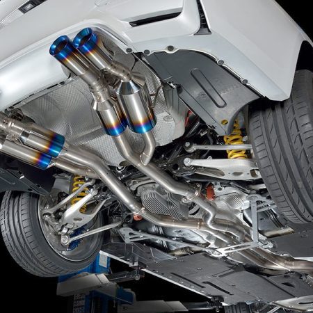 Rowen Titanium Quad Muffler Valved Exhaust for 2014-18 BMW M4 [F82]