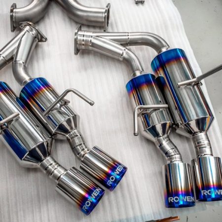 Rowen Heat Blue Titan Exhaust (Regular-Spec – Variable) for 2015-20 Subaru WRX [VAB] 1S006Z03TR