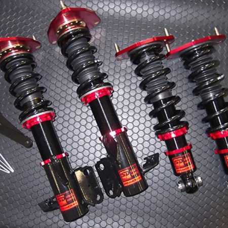 Runduce Suspension Kit – Street Version (Pillow Ball, Camber Adjustable Front Upper Mounts, Reinforced Rubber Silent Rear Mounts, 8k Front, 6k Rear Springs) for 2012-19 Toyota 86/Subaru BRZ [ZN6/ZC6]