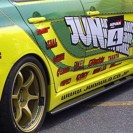 JUN Carbon Side Diffusers for 2007-16 Mitsubishi Evo X [CZ4A] 8008M-M001