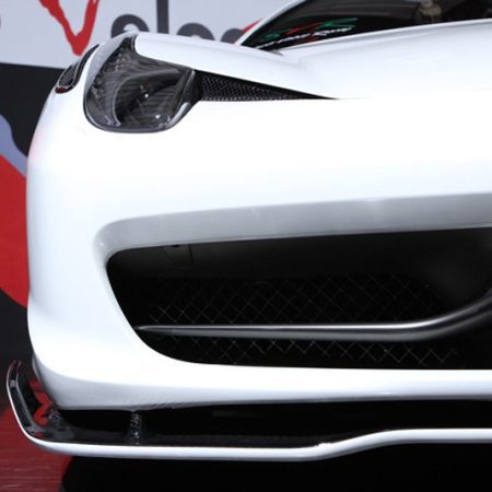 SVR Full Carbon Front Spoiler for Ferrari F458 Italia [ABA-F142]