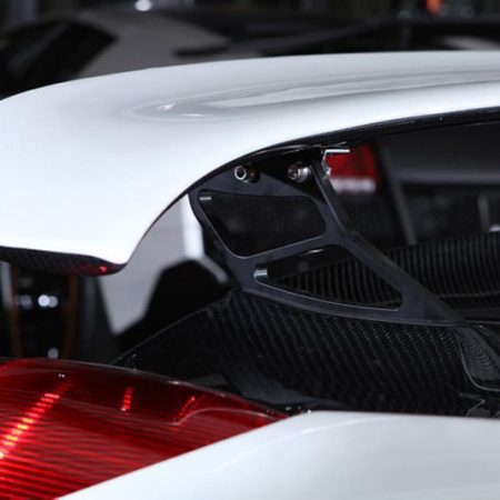 SVR Rear Wing, Wing & Stays (Half Carbon) for Ferrari F458 Italia [ABA-F142]